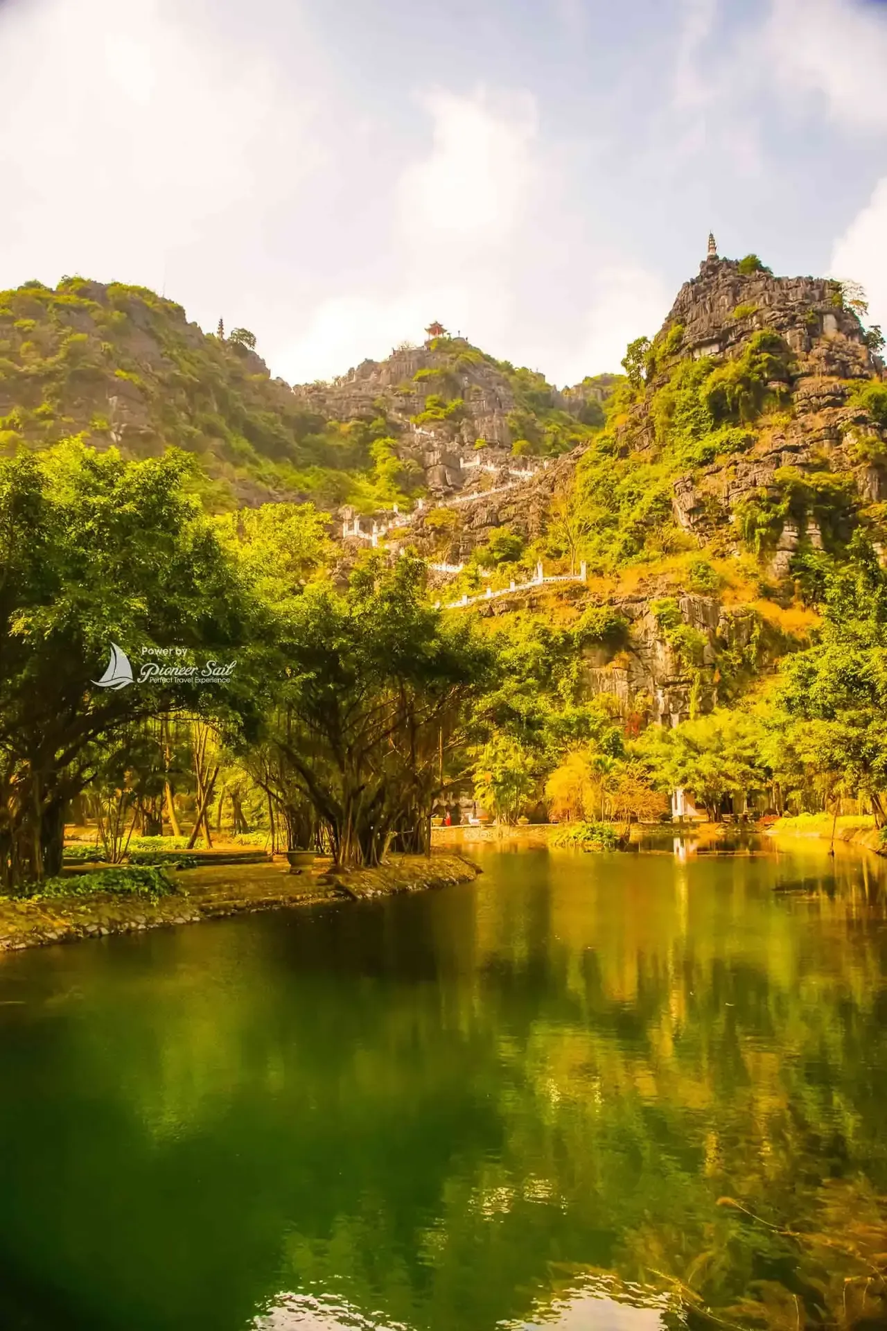 Stairway At Limestone Mountain To Hang Mua View Point Popular Tourist Attraction At Tam Coc Ninh Binh Vietnam Travel Landscapes And Destinations Scaled